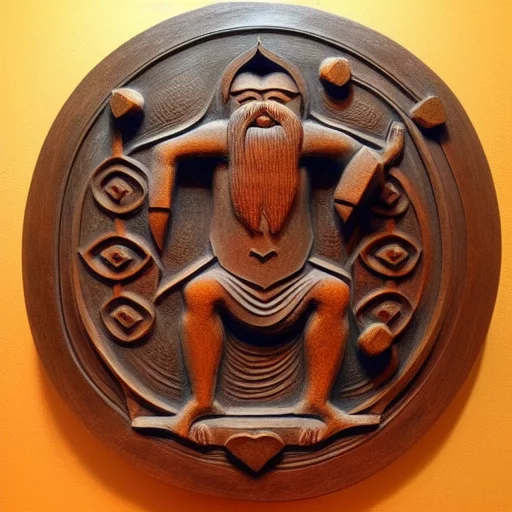 04437-1431250162-norway, medieval, bas-relief, wooden, viking, meditation, yoga.webp